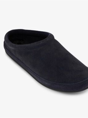 Vince Navy Suede Slip-On Loafer
